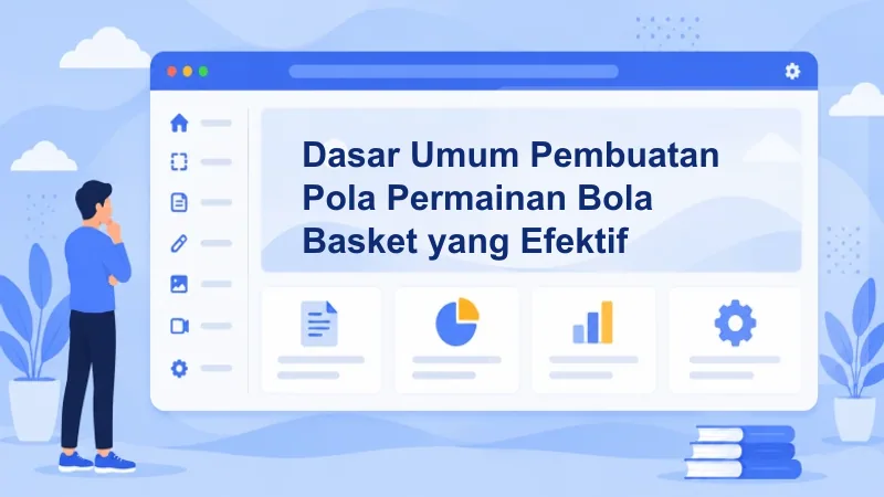 Dasar Umum Pembuatan Pola Permainan Bola Basket yang Efektif